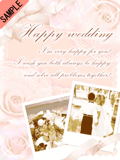 Happy wedding